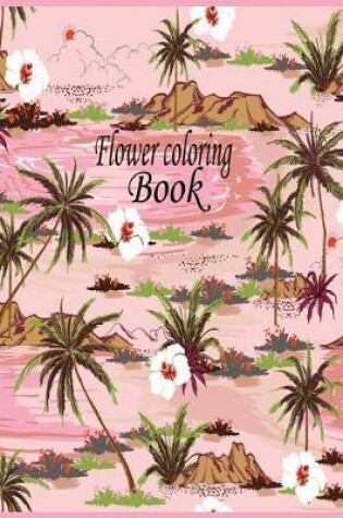 Cover of Flower coloring book