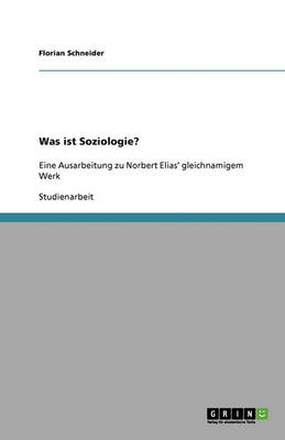 Book cover for Was ist Soziologie?