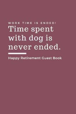 Cover of Happy Retirement Guest Book