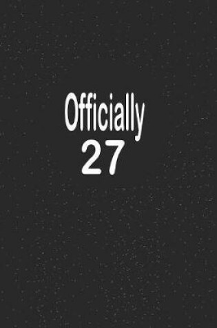 Cover of officially 27