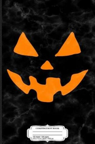 Cover of Jack-O-Lantern Pumpkin Halloween Costume Composition Notebook