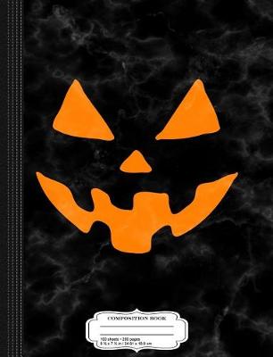 Book cover for Jack-O-Lantern Pumpkin Halloween Costume Composition Notebook