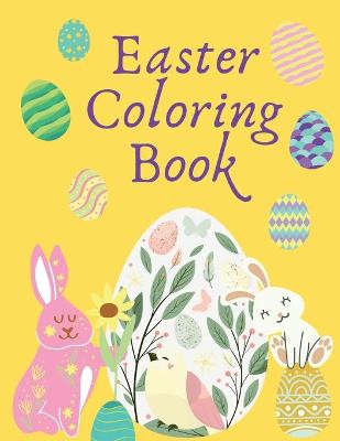 Book cover for Easter Coloring Book