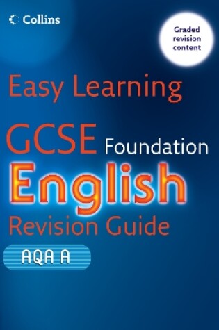 Cover of GCSE English Revision Guide for AQA A