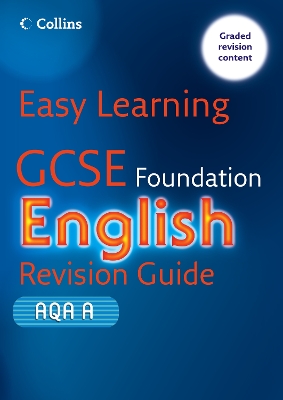 Book cover for GCSE English Revision Guide for AQA A