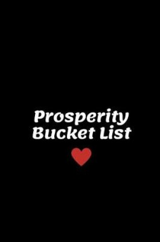 Cover of Prosperity Bucket List