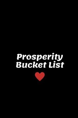 Book cover for Prosperity Bucket List