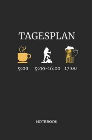 Cover of Tagesplan Notebook