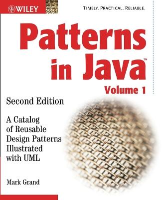 Book cover for Patterns in Java, Volume 1