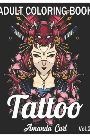 Cover of Tattoo Adult Coloring Book
