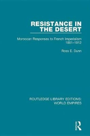 Cover of Resistance in the Desert