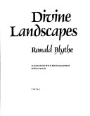 Book cover for Divine Landscapes