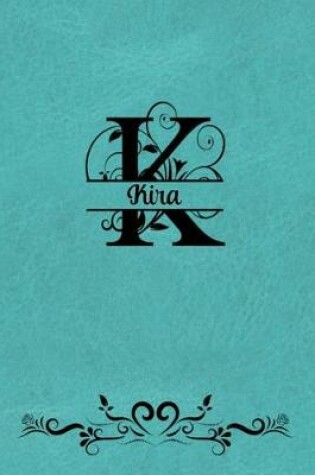 Cover of Split Letter Personalized Name Journal - Kira