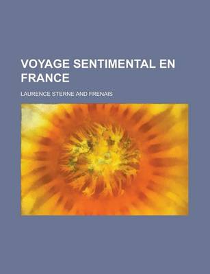 Book cover for Voyage Sentimental En France