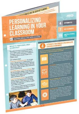 Book cover for Personalizing Learning in Your Classroom (Quick Reference Guide 25-Pack)