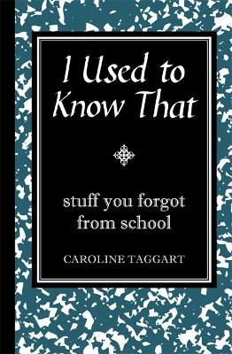 Book cover for I Used to Know That