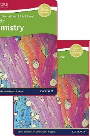 Cover of Cambridge International AS & A Level Complete Chemistry Enhanced Online & Print Student Book Pack