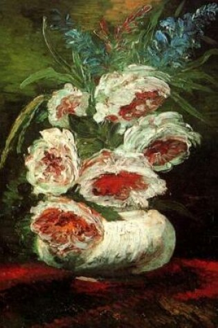 Cover of Vase with Peonies by Vincent van Gogh Journal