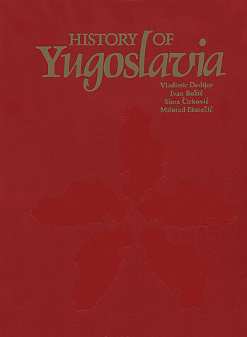 Book cover for History of Yugoslavia