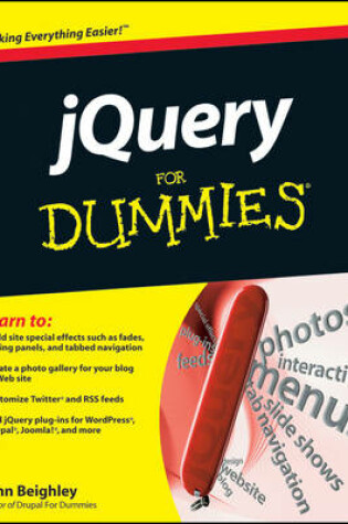 Cover of JQuery For Dummies