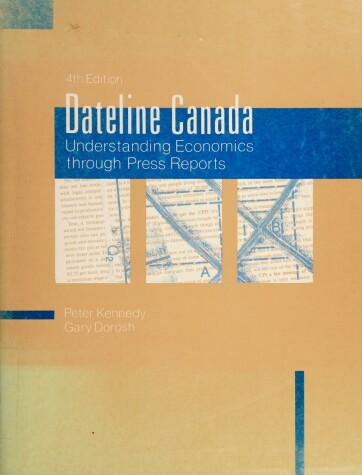 Book cover for Dateline Canada ** Kennedy/Dorosh