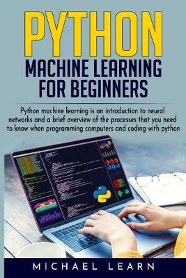 Book cover for Python Machine Learning For Beginners