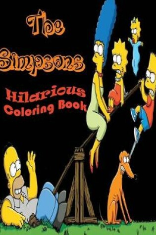 Cover of The Simpsons Hilarious Coloring Book