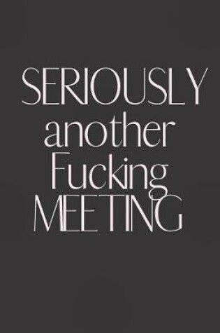 Cover of SERIOUSLY another Fucking MEETING