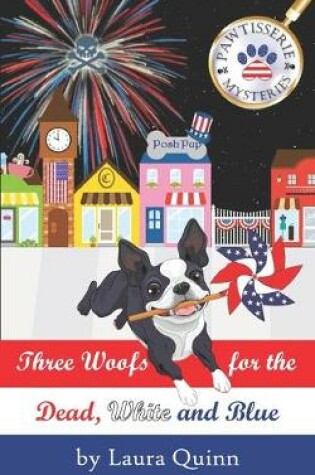 Cover of Three Woofs for the Dead, White and Blue