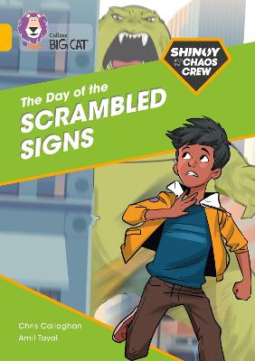 Cover of Shinoy and the Chaos Crew: The Day of the Scrambled Signs