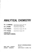 Book cover for X-rays, Electrons and Analytical Chemistry