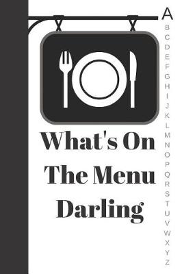 Book cover for What's on the Menu Darling