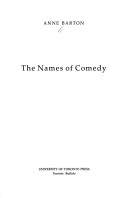 Book cover for The Names of Comedy