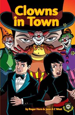 Book cover for Clowns in Town