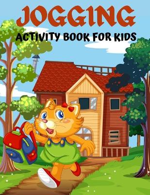 Book cover for Jogging activity book for kids