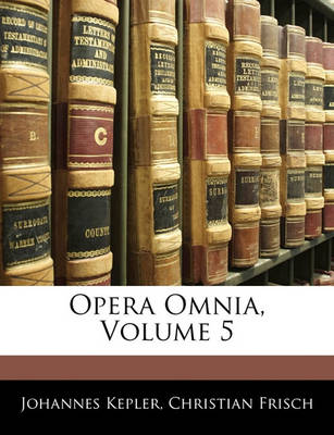 Book cover for Opera Omnia, Volume 5