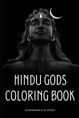 Book cover for Hindu Gods Coloring Book