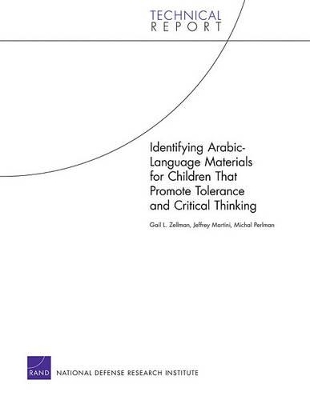 Book cover for Identifying Arabic-Language Materials for Children That Promote Tolerance and Critical Thinking
