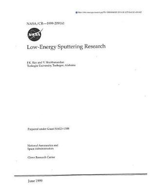 Book cover for Low-Energy Sputtering Research