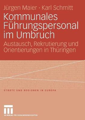 Book cover for Kommunales Fuhrungspersonal Im Umbruch