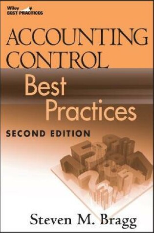 Cover of Accounting Control Best Practices, 2e