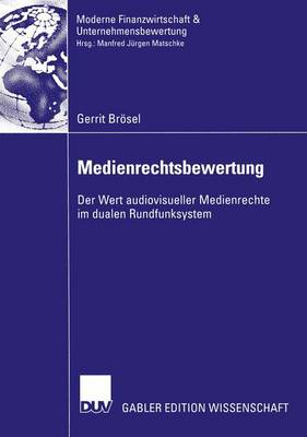 Book cover for Medienrechtsbewertung