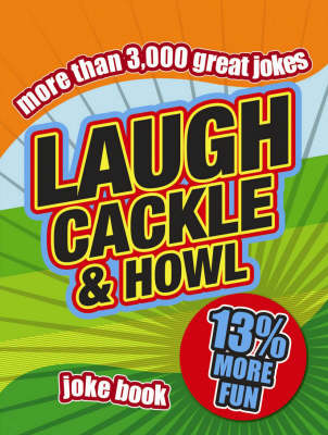 Book cover for Laugh, Cackle and Howl Joke Book