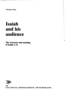 Cover of Isaiah and His Audience