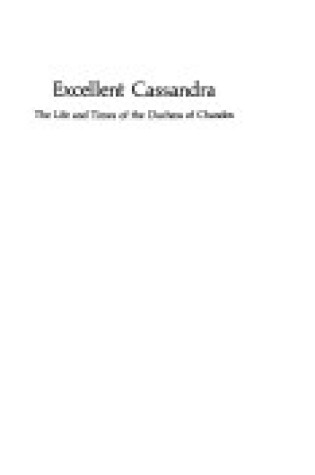 Cover of Excellent Cassandra