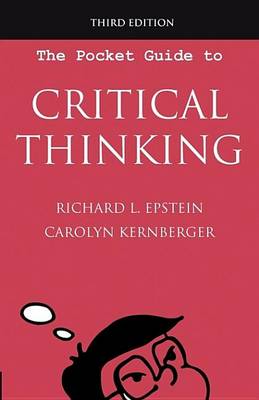 Book cover for The Pocket Guide to Critical Thinking, 3rd Edition