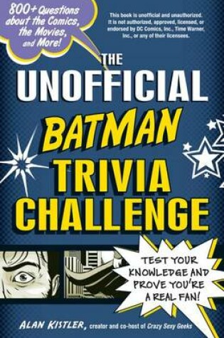 Cover of The Unofficial Batman Trivia Challenge