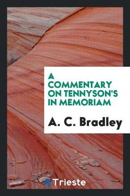 Book cover for A Commentary on Tennyson's in Memoriam