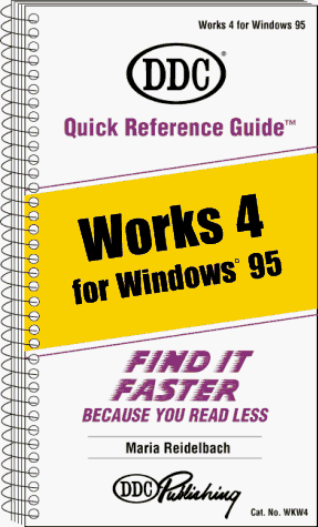 Book cover for Quick Reference Guide for Works 4 for Windows 95