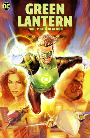 Book cover for Green Lantern Vol. 1: Back in Action